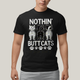 Camiseta Algodão Unissex T shirt Gatinhos Nothin Butt Cats