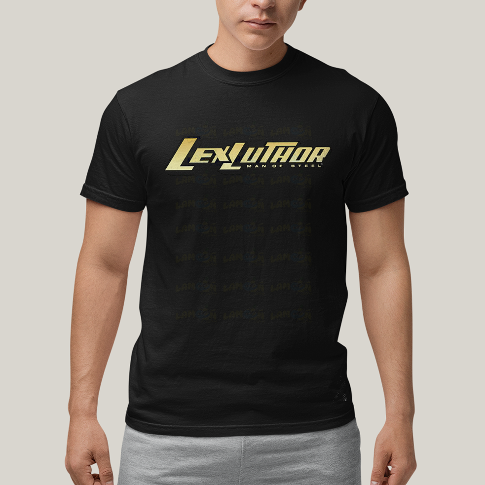 Camiseta Algodão Unissex T shirt Superman Lex Luthor Man Of Steel