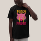 Camiseta Algodão Unissex T shirt Cat Pink Pussy Power