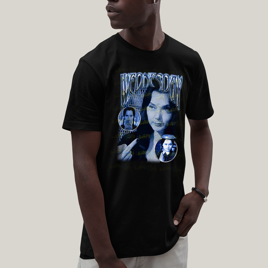 Camiseta Algodão Unissex T shirt Wandinha Retrô