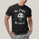Camiseta Algodão Unissex T shirt All Panic No DIsco