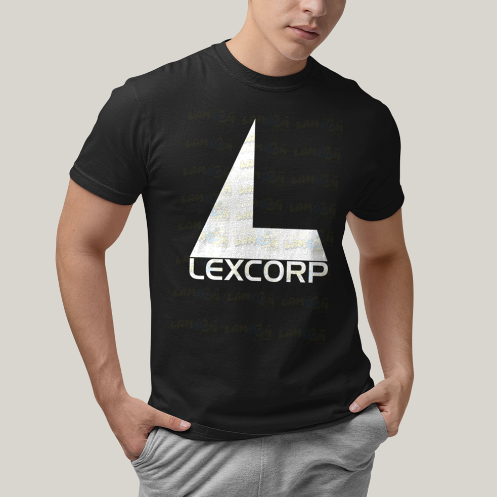 Camiseta Algodão Unissex T shirt Superman Lex Luthor Logo