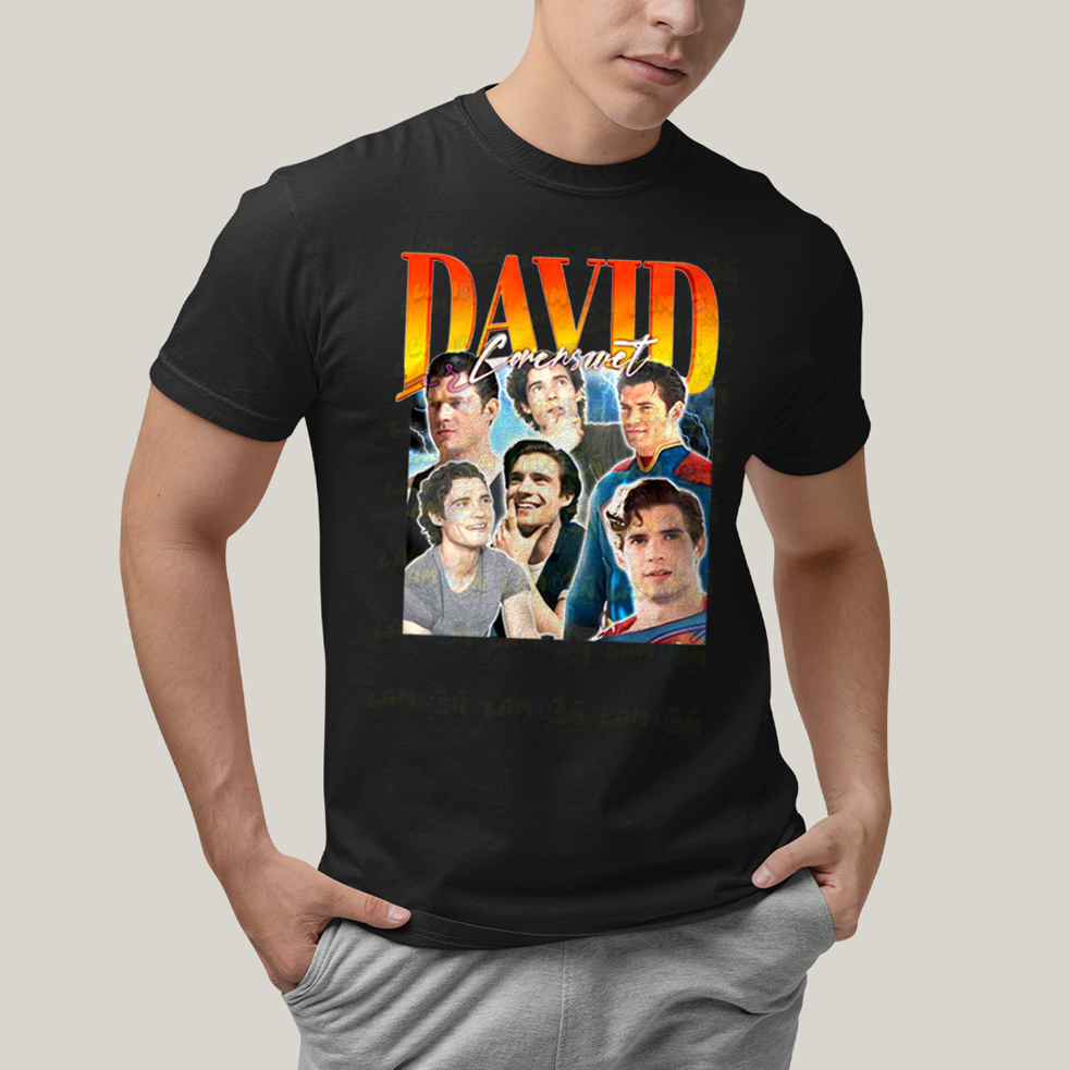 Camiseta Algodão Unissex T shirt Superman David Corenswet 2