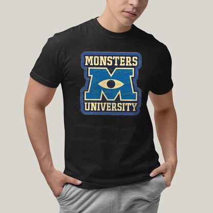 Camiseta Algodão Unissex T shirt Univerdade Monstros SA