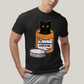 Camiseta Algodão Unissex T shirt Gato Antidepressants