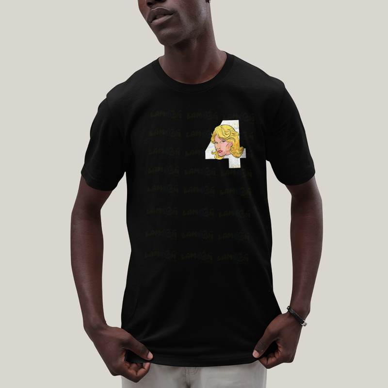 Camiseta Algodão Unissex T shirt Quarteto Fantástico Logo Mulher Invisivel