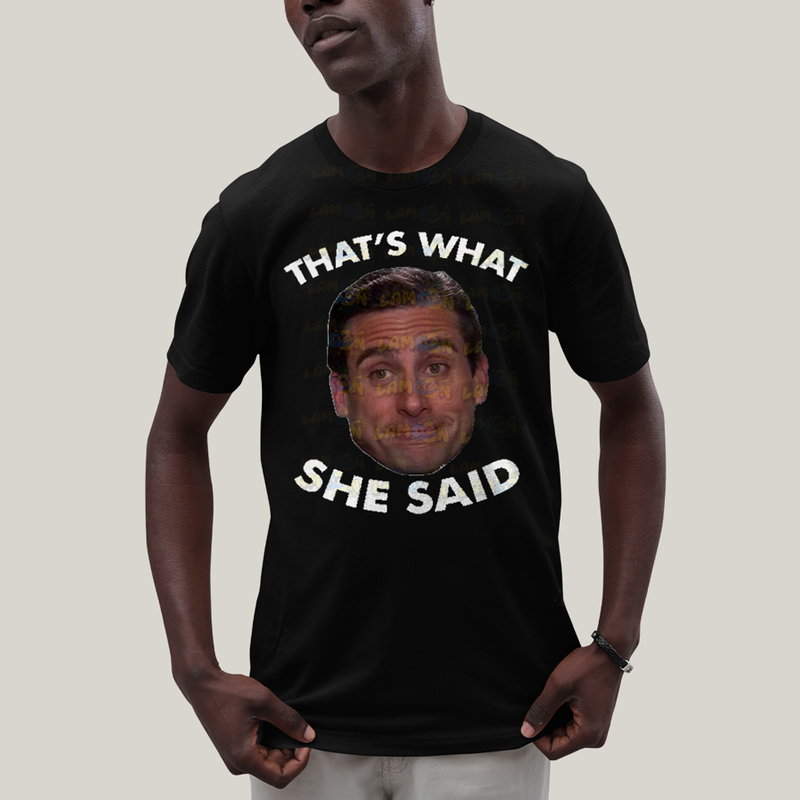Camiseta Algodão Unissex T shirt Michael Scott Rosto The Office