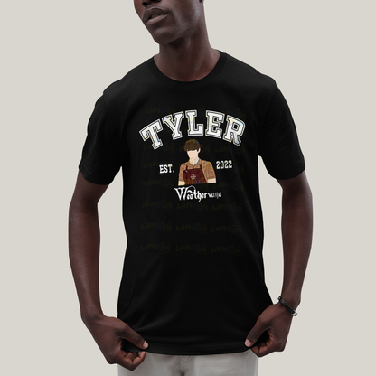 Camiseta Algodão Unissex T shirt Wandinha Tyler Est 2022