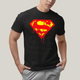 Camiseta Algodão Unissex T shirt Superman Logo Clássica 3