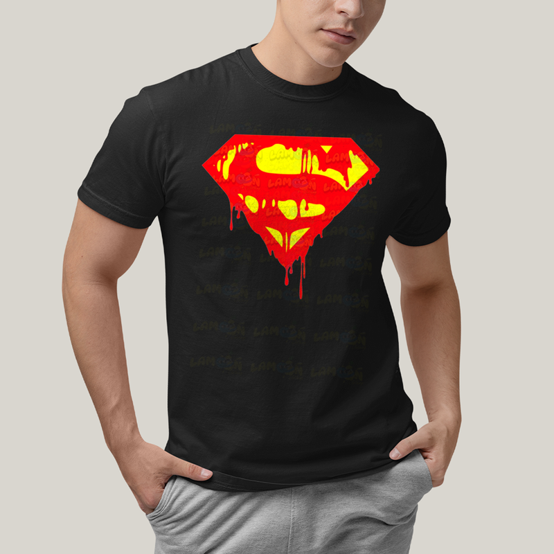 Camiseta Algodão Unissex T shirt Superman Logo Clássica 3