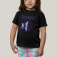 Camiseta Infantil Algodão Unissex T shirt Wandinha Roxo Wednesday