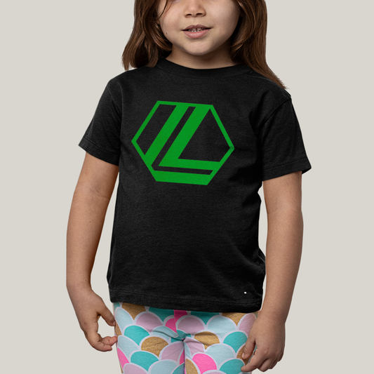 Camiseta Infantil Algodão Unissex T shirt Superman Lex Luthor Logo Verde