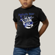 Camiseta Infantil Algodão Unissex T shirt Quarteto Fantástico Nave