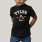 Camiseta Infantil Algodão Unissex T shirt Wandinha Tyler Est 2022
