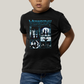 Camiseta Infantil Algodão Unissex T shirt Wandinha Wednesday 1