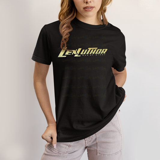 Camiseta Algodão Unissex T shirt Superman Lex Luthor Man Of Steel