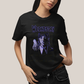 Camiseta Algodão Unissex T shirt Wandinha Roxo Wednesday