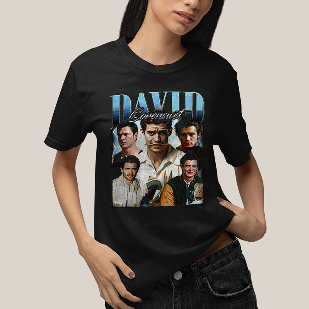 Camiseta Algodão Unissex T shirt Superman David Corenswet 1