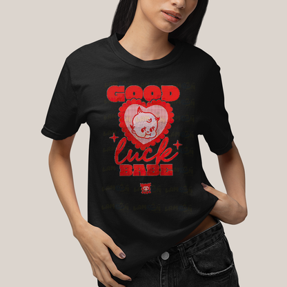 Camiseta Algodão Unissex T shirt Chappell Roan Good Luck, Babe!