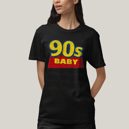 Camiseta Algodão Unissex T shirt 90s Baby Toy Story