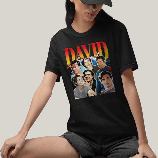 Camiseta Algodão Unissex T shirt Superman David Corenswet 2