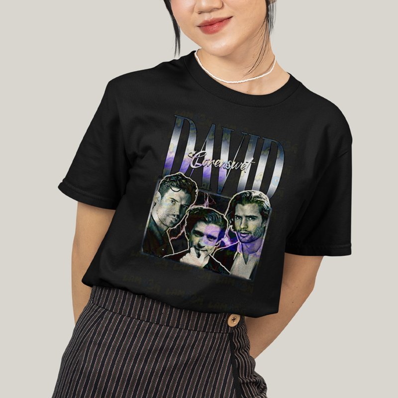 Camiseta Algodão Unissex T shirt Superman David Corenswet Prateado