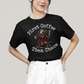 Camiseta Algodão Unissex T shirt Meme Primeiro Café, Depois Caos