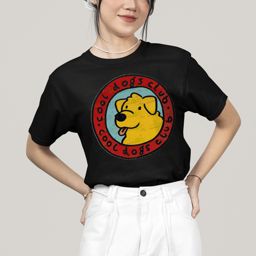 Camiseta Algodão Unissex T shirt Cool Dogs Club