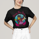 Camiseta Algodão Unissex T shirt Simpsons Crazy For Cats