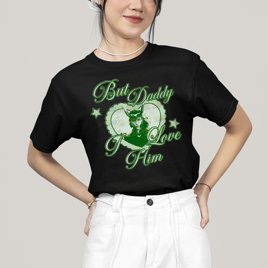 Camiseta Algodão Unissex T shirt Loki Mas Papai Eu o Amo