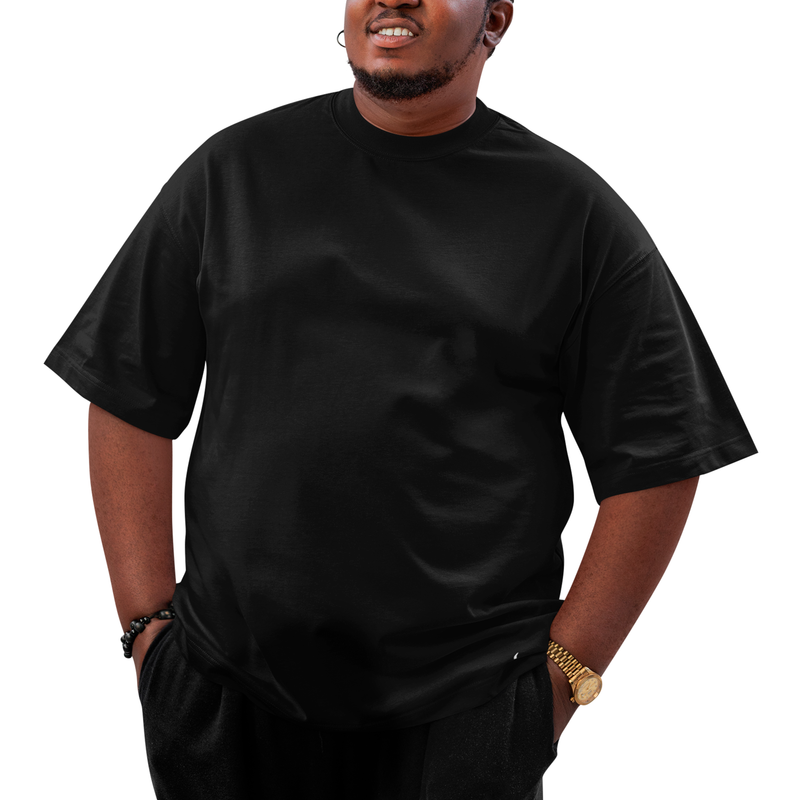 KIT 3 Camisetas Plus Size Algodão Basica Lisa