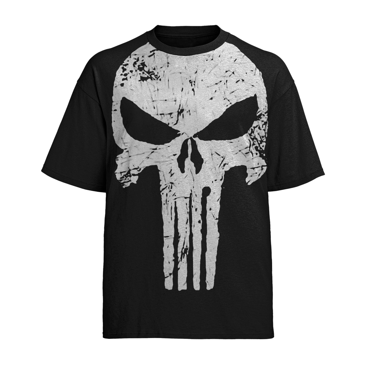 Camiseta Algodão Unissex T shirt Caveira Justiceiro Marvel