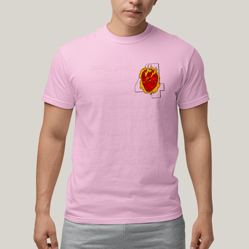 Camiseta Algodão Unissex T shirt Quarteto Fantástico Logo Tocha Humana