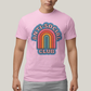 Camiseta Algodão Unissex T shirt Anti Social Club Arco Iris