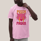 Camiseta Algodão Unissex T shirt Cat Pink Pussy Power