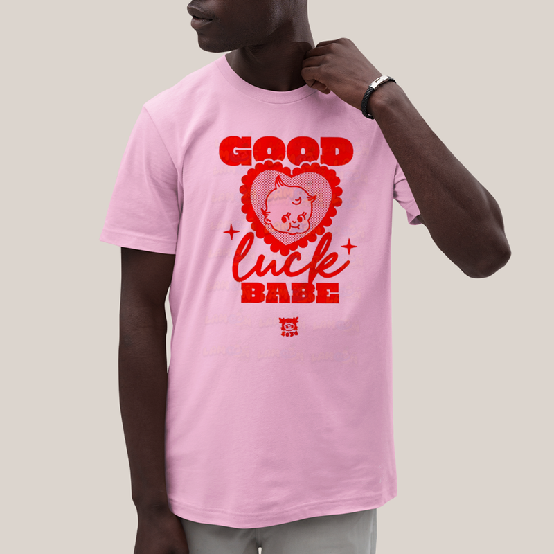 Camiseta Algodão Unissex T shirt Chappell Roan Good Luck, Babe!