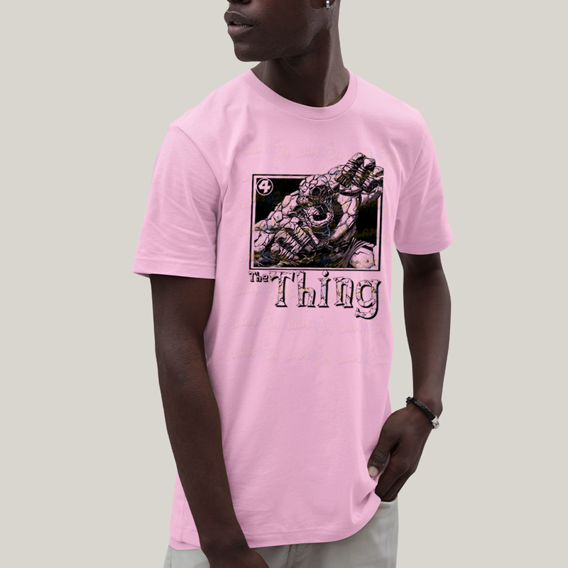 Camiseta Algodão Unissex T shirt Quarteto Fantástico The Thing