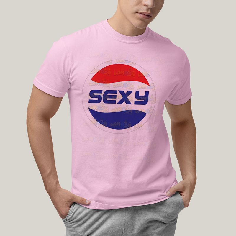 Camiseta Algodão Unissex T shirt Sexy Logo Pep si