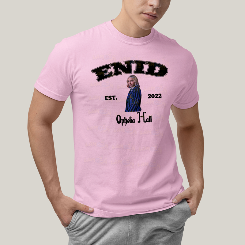Camiseta Algodão Unissex T shirt Wandinha Enid Est 2022