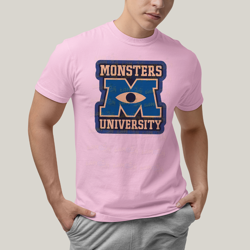 Camiseta Algodão Unissex T shirt Univerdade Monstros SA
