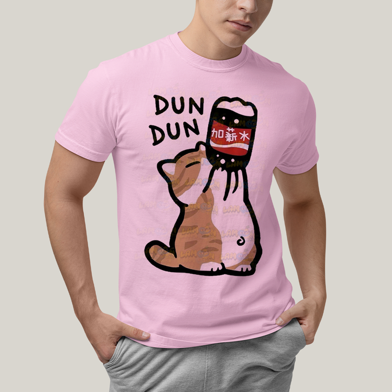 Camiseta Algodão Unissex T shirt Gatinho Refrigerante