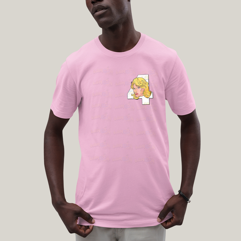 Camiseta Algodão Unissex T shirt Quarteto Fantástico Logo Mulher Invisivel