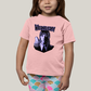 Camiseta Infantil Algodão Unissex T shirt Wandinha Roxo Wednesday