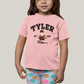 Camiseta Infantil Algodão Unissex T shirt Wandinha Tyler Est 2022