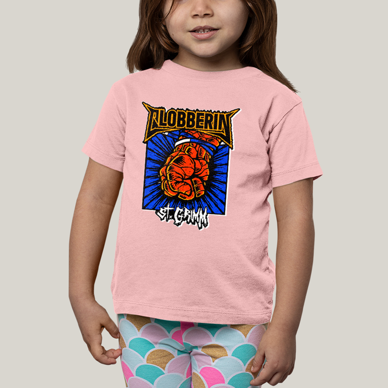 Camiseta Infantil Algodão Unissex T shirt Quarteto Fantástico Punho de Coisa