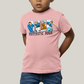 Camiseta Infantil Algodão Unissex T shirt Quarteto Fantástico Era de Prata