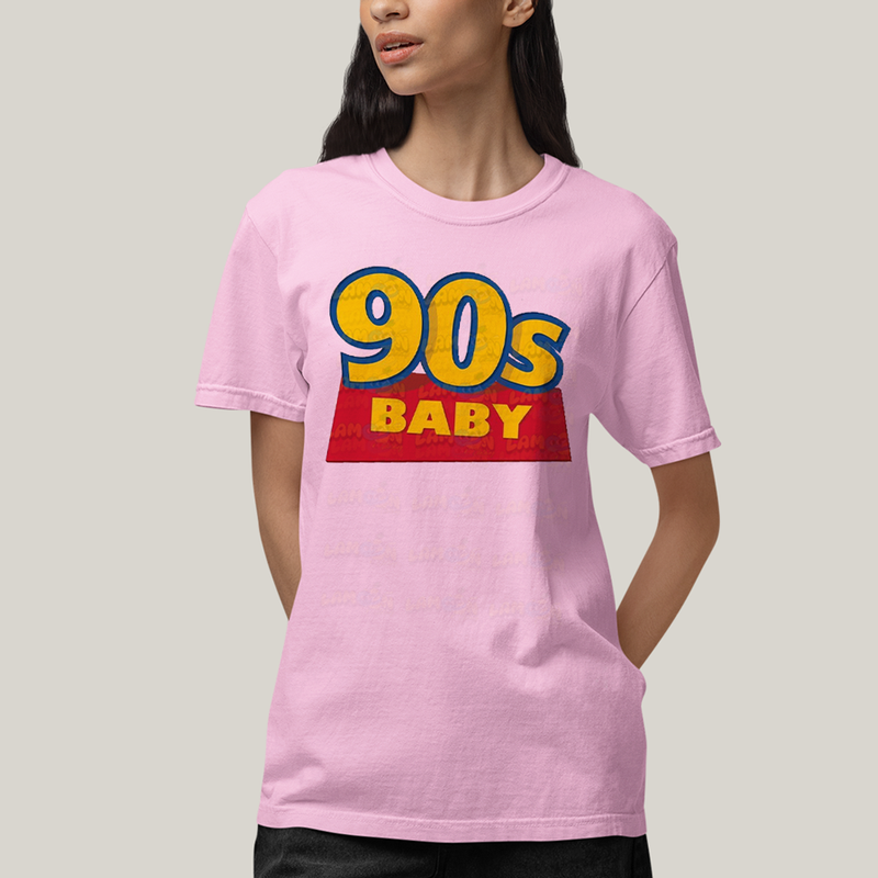 Camiseta Algodão Unissex T shirt 90s Baby Toy Story