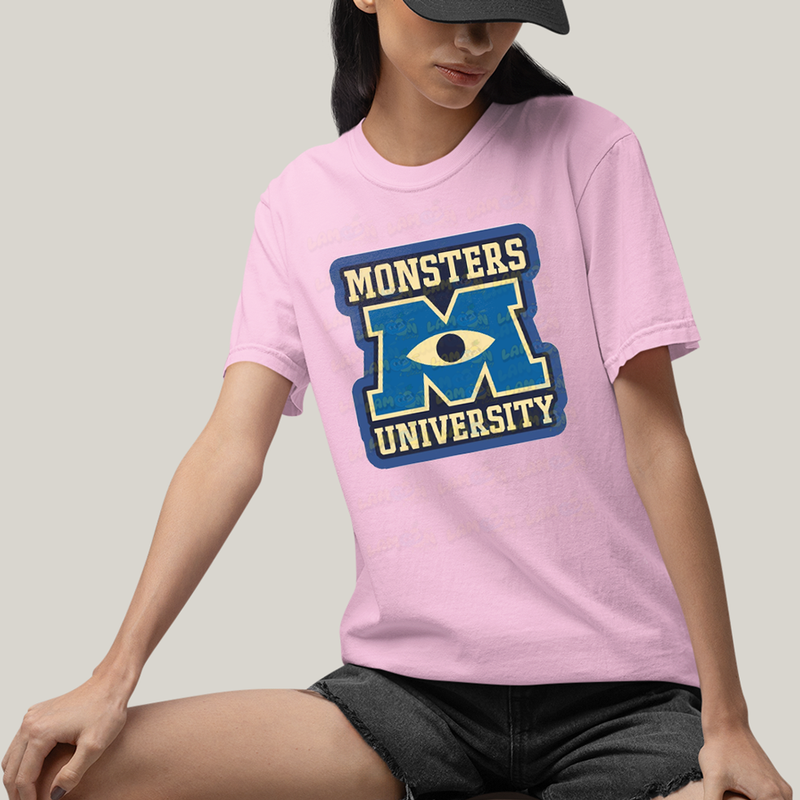 Camiseta Algodão Unissex T shirt Univerdade Monstros SA