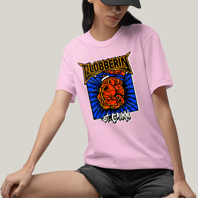 Camiseta Algodão Unissex T shirt Quarteto Fantástico Punho do Coisa