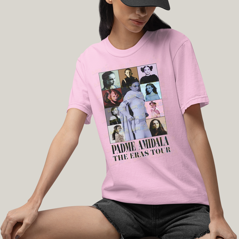 Camiseta Algodão Unissex T shirt Padme Amidala The Eras Tour